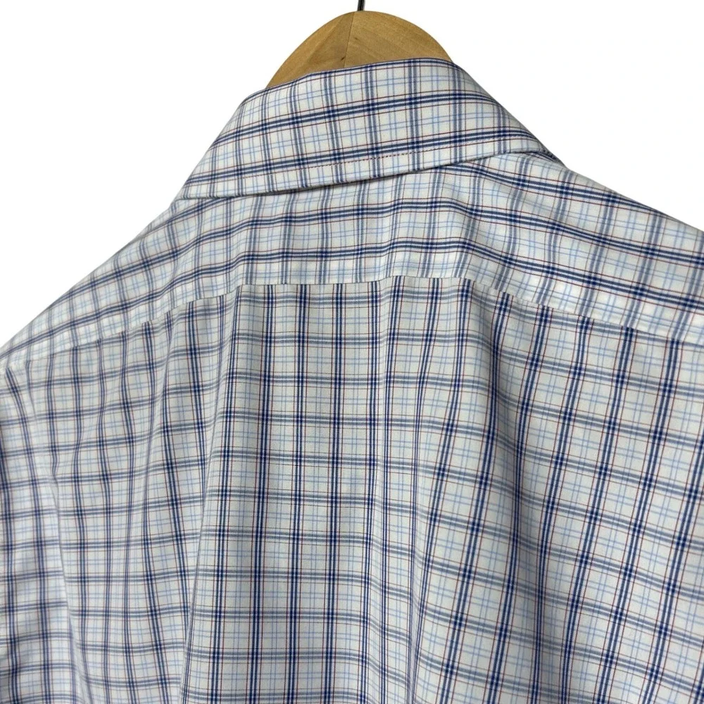 Brooks Brothers Milano Non-Iron 100% American Supima Cotton Dress Shirt Sz 16-33